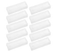 UKCOCO Réservoir de réactif jetable 20 Pièces Blanc en Plastique 50ml pour Pipettes, Réservoirs de stockage résistants aux hautes températures