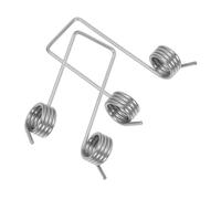 UKCOCO Ressorts De Torsion pour Couvercle De Poubelle Réparation Poubelle Acier Inoxydable, 2 Pièces Ressorts Universels pour Seaux De Rangement Fonctionnement Fluide Et Solide