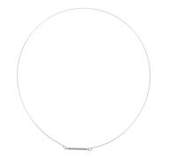 UKCOCO Retaining Ring for Front Load Washer Door Seal Durable Steel Wire Spring Clamp Leak-resistant Replacement Part for Washing Machine Maintenance