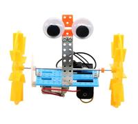UKCOCO Robot DIY Éducatif pour Garçon Fille Kit Scientifique Équilibre et Stabilité Projet Manuel Stem pour Développer Motricité et Curiosité Jeu Pédagogique pour Élèves et Amateurs