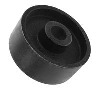 UKCOCO Roue Avant pour Cric Hydraulique Noir en Fer Fixation Facile, Adaptée pour Chariot D'atelier et Garage Trolley