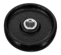 UKCOCO Roue de Cric Fonte Robuste Accessoire pour Cric Hydraulique Horizontal Roue Stable et Facile à Installer pour Camion et Voiture de Réparation Multi Usage