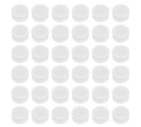 UKCOCO Roulements Rotatifs en Plastique Blanc Breloques à Ongles Rotatives 0,5x0,4 Pouce 40pcs Rotation Fluide, Compatibles Universellement pour Nail Art pour Créations 3d