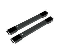UKCOCO Roulettes pour Réfrigérateur et Lave-linge Socle de Réglage Panneau Métallique Verrouillage Anti-vibrations Accessoire pour Appareils Électroménagers