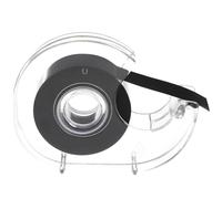UKCOCO Ruban Adhésif Magnétique Flexible Dévidoir, Bande Noire en Plastique sans Résidu, pour Tableau Blanc et Atelier, 1 Rouleau