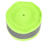 UKCOCO Ruban Réfléchissant Fluorescent Vert pour Couture Tissu de Sécurité Multifonction Signalisation pour Vêtements et Accessoires de Sport Visibilité Améliorée pour Chantier et Route
