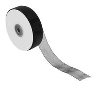 UKCOCO Ruban Tulle Noir Résistant pour Emballage Cadeau DIY Décoration Mariage Polyester
