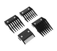 UKCOCO Sabots De Tondeuse Professionnels 4 Pièces Tailles 3-6-9-12 Mm Guides De Coupe Précis Pour Coiffeurs Usage Personnel Accessoires De Tondeuse à Cheveux