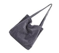 UKCOCO Sac à Bandoulière Femme Grand Format Côtelé Sac Fourre Tout Rétro et Portable Élégant pour Sorties et Usage Quotidien