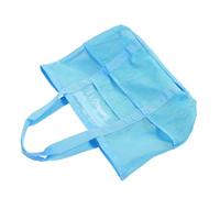 UKCOCO Sac de Plage Capacité Spacieuse avec Poche Intérieure Zippée Sac Filet Respirant Léger pour Femmes pour Natation Voyage et Rangement Quotidien