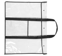 UKCOCO Sac de Rangement pour Dessin Grand Format avec Poignée Portable Résistant et Transparent Pochette Multifonction pour Planches Papiers et Outils Art