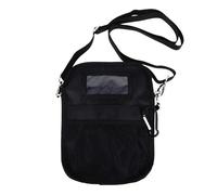UKCOCO Sac de Rangement pour Infirmière Sac Bandoulière à Compartiments en Filet, Tissu Oxford, Multi-compartiments, Noir, Léger et Grande Capacité, pour Infirmières et Médecins,