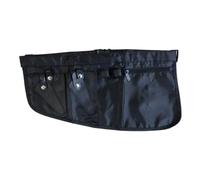 UKCOCO Sacoche de Ceinture Protection Intégrale en Toile Noire Résistante pour Coiffeur Porte-ciseaux Pratique pour Salon de Coiffure Professionnel