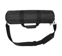 UKCOCO Sacoche de Transport Cylindrique 50 X 13 Cm pour Pupitre Pliable et Pied de Cymbale, Étui avec Poignée et Bandoulière, Housse Robuste à Fermeture Éclair pour Accessoires