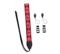 UKCOCO Sangle Appareil Photo Tressé Ceinture Confortable Antidérapante pour Transport de Caméra Bandoulière Vintage pour Voyage Extérieur Rouge