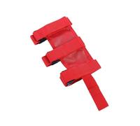 UKCOCO Sangle de Fixation Extincteur Voiture Résistante à Lusure Maintien Pratique pour Coffre Installation Facile et Compatible Extincteurs Auto Rouge