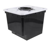UKCOCO Seau de Culture Hydroponique Robuste pour Plantes et Fruits Pot sans Terre avec Panier pour Jardin Balcon et Production Agricole