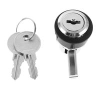 UKCOCO Serrure à Clé en Alliage de Zinc pour Cave à Vin Verrou de Sécurité pour Porte de Congélateur Vitrine en Verre Serrure de Tiroir Remplacement pour Armoire Frigorifique Usage