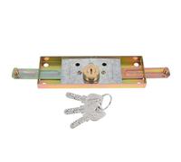 UKCOCO Serrure pour Porte de Garage Coulissante Antivol avec Clé Kit de Sécurité Robuste et Polyvalent pour Magasins et Entrepôts Installation Facile et Design Moderne