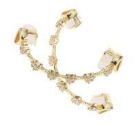 UKCOCO Set de Grills Dentaires Plaqué Or avec Accessoire Punk pour Style Rapper et Mode Confort et Résistance Au Ternissement
