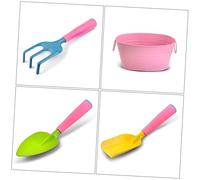 UKCOCO Set de Mini Outils de Jardinage pour Garçon Fille Kit Potager Extérieur Sécurisé et Six pour Garçons et Filles Outils de Plantation Colorés et Adaptés Aux Tout Petits