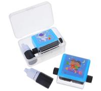 UKCOCO Set de Rouleaux Mathématiques Lot de 4 pour Garçon et Filles Compact et Portable en Plastique avec Encre pour Pratique des Additions et Multiplications