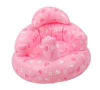 UKCOCO Siège Gonflable pour Garçon Fille Chaise de Bain et Chaise Inflation Polyvalente pour Tout Confort Doux et Design Adorable pour Bébés et Nourrissons