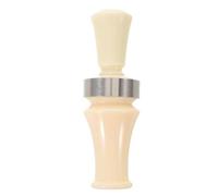 UKCOCO Sifflet de Chasse en Plastique Blanc pour Gibier d'eau Son Prolongé et Utilisation Facile, Accessoire pour Chasse en Plein Air et Observation Faune