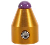 UKCOCO Socle de Diapason en Alliage D'aluminium 8 Mm Base Cristal Améthyste, Pied Stable pour Supports de Diapason, Accessoire de Contemplation à Domicile et Relaxation Sonore