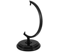 UKCOCO Socle de Globe Terrestre de Bureau, Plastique Noir, pour Globe de 25 Cm, Facile à Installer, Support Simple et Élégant pour Office Use