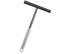 UKCOCO Spatule à Crêpes en Acier Inoxydable, Raclette à Crêpes Fine et Robuste, Outil Cuisine pour Étaler et Retourner, Accessoire Alimentaire Multifonction pour Crêpière et Pancakes,