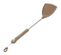 UKCOCO Spatules en Silicone Résistantes la Chaleur Set de 4 Pièces Spatule Louche Manche Long en Acier Inoxydable Antiadhésives Accessoires Cuisine Polyvalents pour Cuisson et Wok