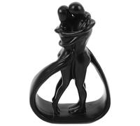 UKCOCO Statuette de Couple en Résine, Décor Abstrait Nordique Moderne