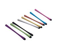 UKCOCO Stylets Capacitifs pour Smartphones Et Tablettes en Lot De 8 Pièces, Design Fin Ergonomique, Compatibles Écrans Tactiles Capacitifs, Usage Multimédia Multicolore