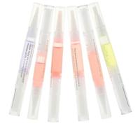 UKCOCO Stylo à Huile pour Cuticules Ongles, 6pcs, Plastique, Forte Nutrition, Portable, Soin des Ongles et Cuticules, Hydratation et Protection Quotidienne
