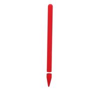 UKCOCO Stylo Cas Stylus Accessoires Stylus Case Housse De Protection Silicone Cover Porte-Stylet Tactile Stylo Housse De Protection Rouge Autocollant
