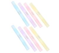 UKCOCO Stylo Correcteur Élimination Rapide et Douce des Cuticules pour Ongles 8 Pièces avec Pointe Fine en ABS Design Compact Travail Voyages