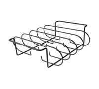 UKCOCO Support à Côtes Fer à Steak pour Barbecue Outil De Cuisson Support Pratique pour Barbecue