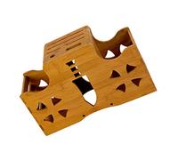 UKCOCO Support à Couteaux pour Cuisine Porte Couteaux Multi Usage avec Drainage Organiseur de Cuisine Pratique Ciseaux et Ustensiles Ménagers