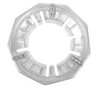 UKCOCO Support à Wok Antivent Économie D'énergie Résistant Haute Température Accessoire Pour Cuisinière à Gaz Domestique Anneau De Brûleur Solide Usage Maison Et Professionnel