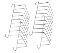 UKCOCO Support Accessoire la Cuisine Résistant la Rouille pour Panier de Friteuse en Acier Inoxydable 2pcs et Compatible Autocuiseur pour Vapeur et Airfryer