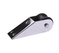 UKCOCO Support de Bateau Acier Inoxydable avec Nylon Noir Accessoire Contrôle Verrouillage Ancre Chaîne Acier Inoxydable Installation Facile pour Coque