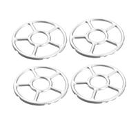 UKCOCO Support De Cuisinière Antidérapant En Lot De 4 Pour Brûleur à Gaz Taille Pour Wok Et Casserole En Métal Installation Rapide Compatible Types De Cuisinières Cuisine