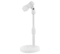 UKCOCO Support de Lampe UV pour Ongles Blanc Rotation Magnétique 360° Réglable pour Manucure Professionnelle et Amateurs, Support Stable pour Lampe LED de Nail Art, Usage Salon et Maison