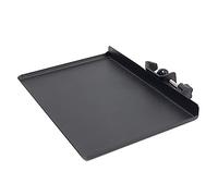 UKCOCO Support de Microphone avec Plateau de Rangement Multifuntionnel Accessoire de Diffusion Direct Fer Noir pour Microphone Compatible avec Tous les Supports de Diffusion pour