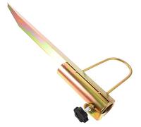 UKCOCO Support De Parasol De Plage Ancrage Métal pour Parasol Extérieur Angle Droit