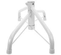 UKCOCO Support de Sapin de Noël en Fer Blanc 35 CM Pied Robuste 19 Tubes Base Stable pour Sapins Artificiels Support Mobile Décoration Intérieure et Extérieure Accessoire Noël