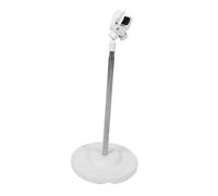 UKCOCO Support De Sèche-Cheveux Marié Rester Toilettage Support pour Sèche-Cheveux Réglable Support pour Sèche-Cheveux Pied Séchoir pour Animaux De Compagnie Soutien Blanche Plastique