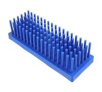 UKCOCO Support Facile à Tenir et Organiser pour Tubes à Essai en Plastique 102 Colonnes, Grosse Capacité Bleu Couleur Aléatoire pour Laboratoire