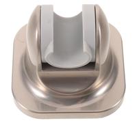 UKCOCO Support mural pour pommeau de douche de salle de bain, sans perçage | Support de fixation adhésif pour pommeau de douche, support de poteau à angle réglable, installation facile pour
